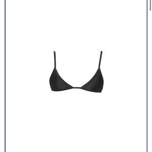 Basic Swim La Premiere Top. NWT. Medium. Black